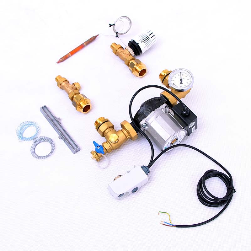 Насосный узел смешения WATTS FWR для теплых полов с насосом Wilo, до 10 кВт