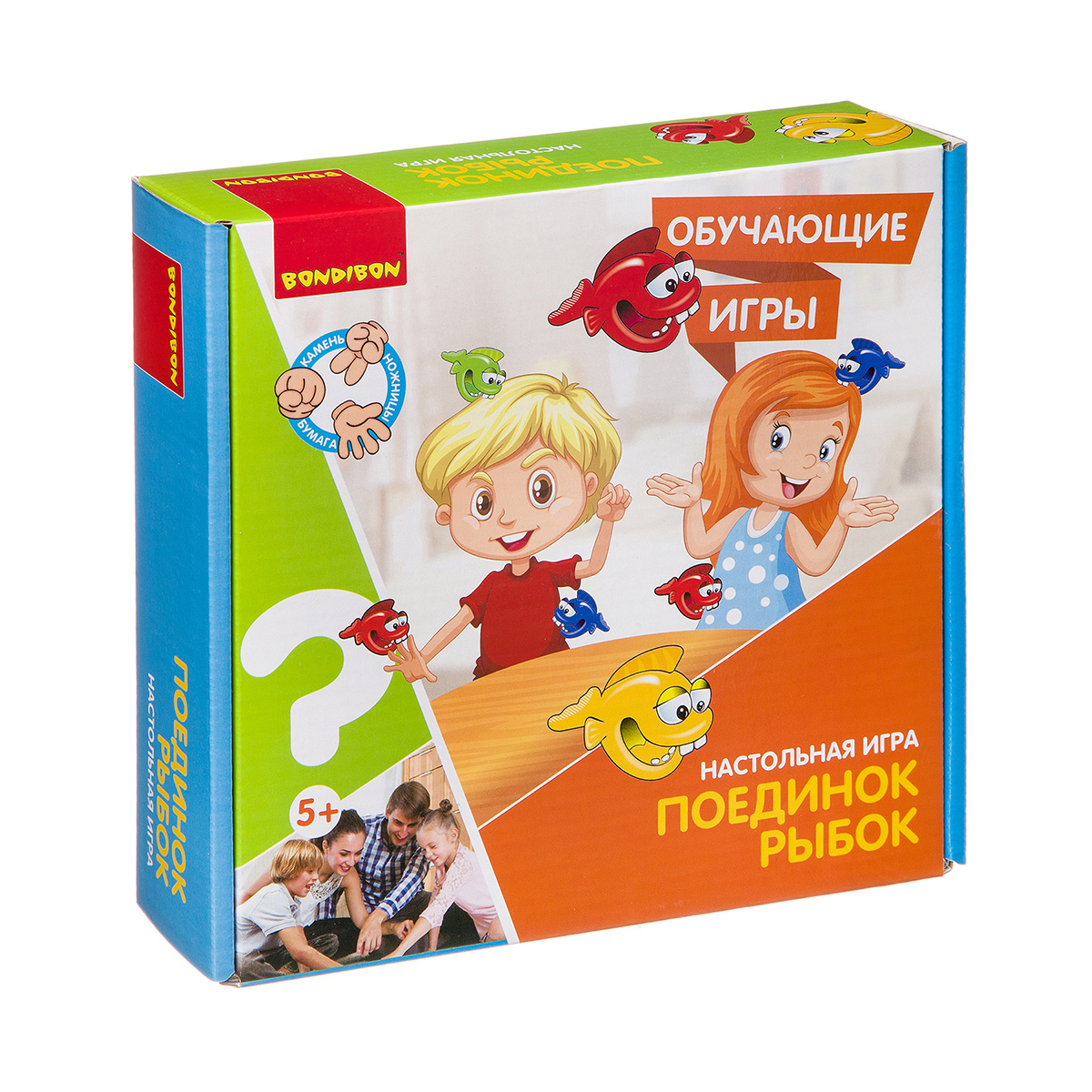 Игра обучающая "поединок рыбок" "bondibon" вв3149