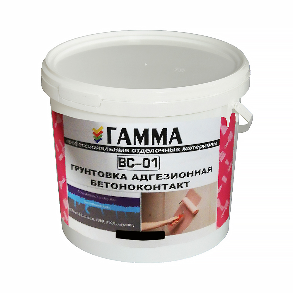 Бетон-контакт 12 кг (1/48)  грунтовка адгезионная "гамма ремонта"