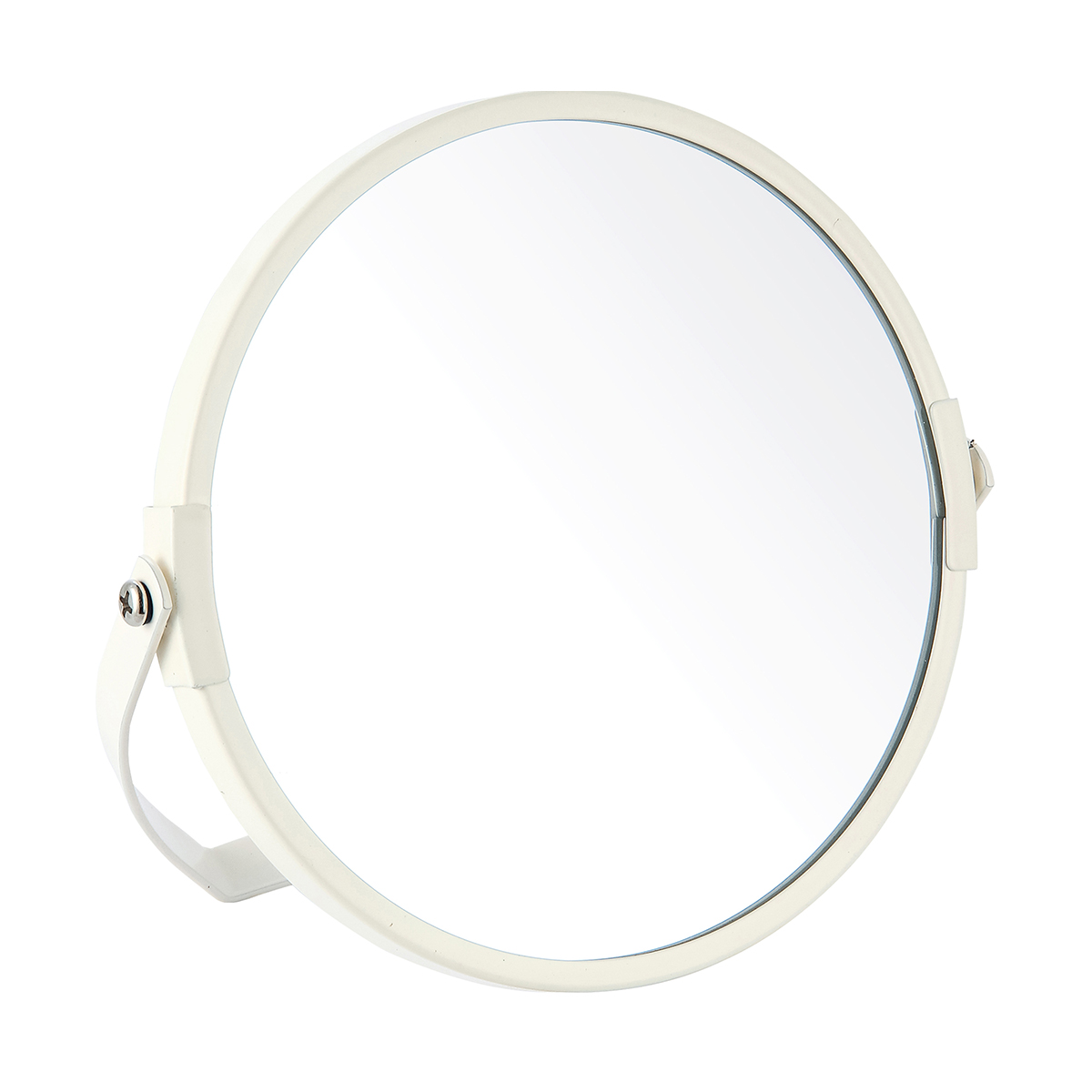 Зеркало косметическое m-1602p  d=15 см двустороннее (1/24) "рыжий кот"