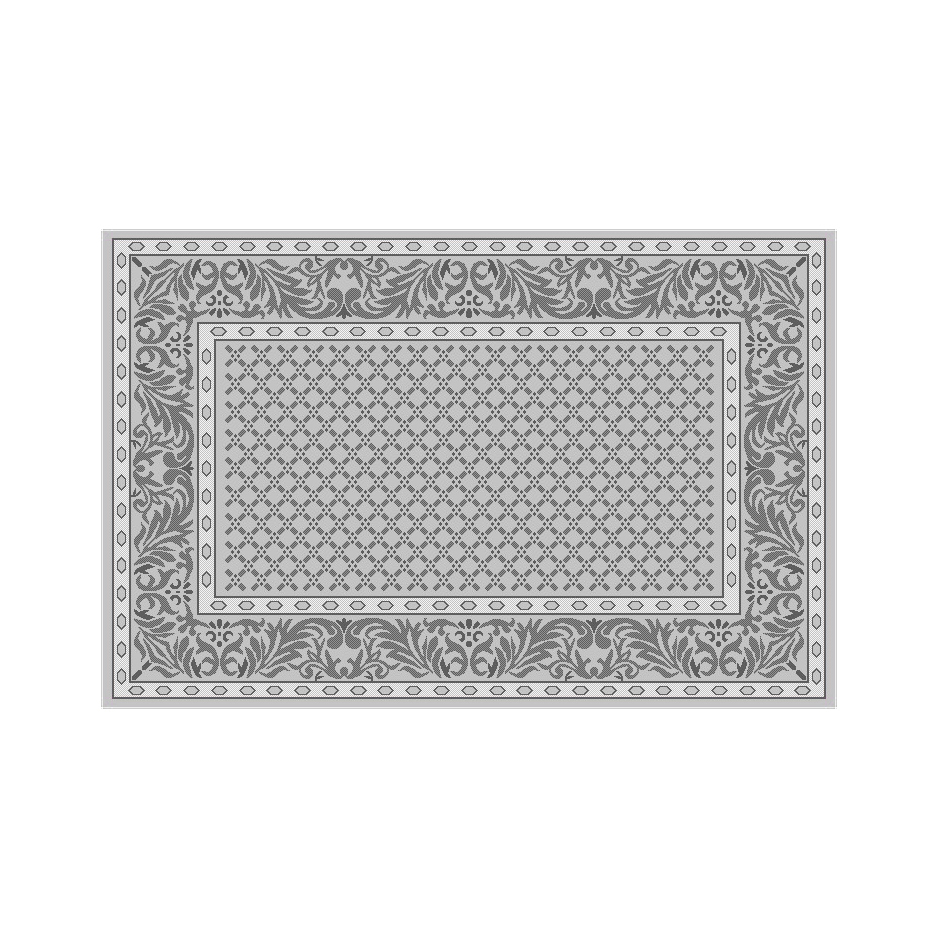 Ковер циновка "эко" 0,6*1,1 м  77010/55 (1/10) "люберецкие ковры"