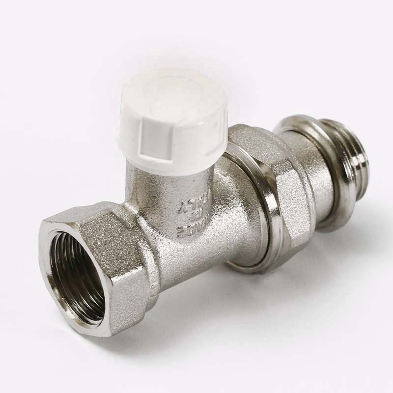 Вентиль обратный прямой 1/2" ВН с разъемным соединением быстрого монтажа UNI-FITT Kvs,1,72