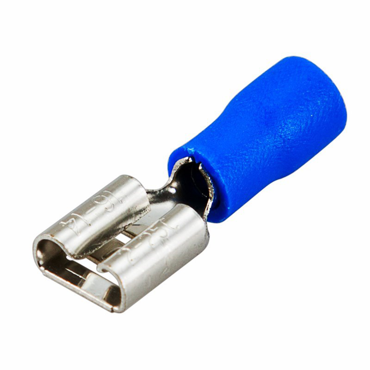 Клеммы плоские изолир. "гнездо" рпи-м 2.5-(6.3) 7,4 мм упак. 10 шт. (1/10) "rexant" 06-0390-a