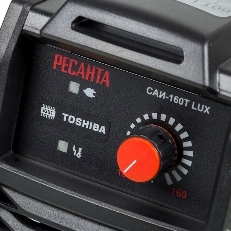 Сварочный аппарат саи-160т lux 6,5 квт (1) "ресанта"