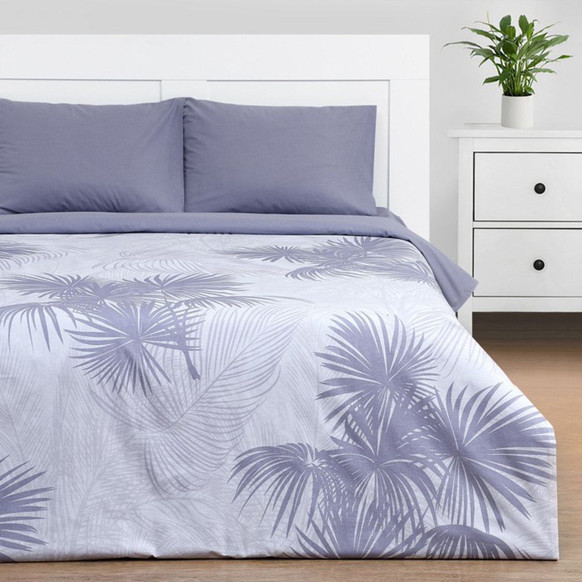 Постельное белье "этель" palme 1,5 сп. (поплин) (1) 9355424