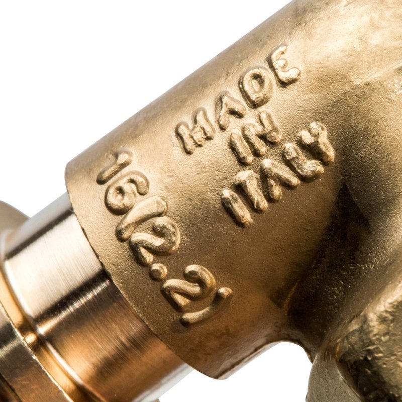 Угол переходной 16 x 3/4" ВР аксиальный для труб PE-X STOUT