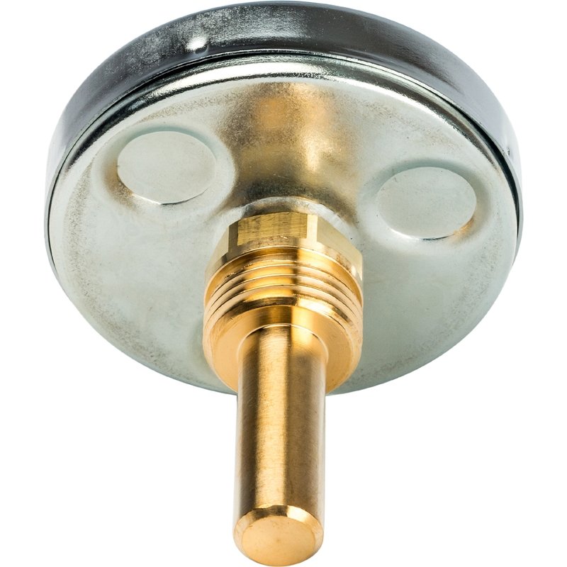 Термометр биметаллический 63 мм 160° STOUT с погружной гильзой 50 мм