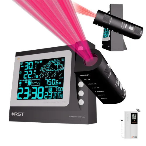 Метеостанция RST 32705 с проектором и беспроводным датчиком
