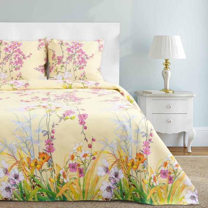 Постельное белье "этель" мелисса 2 сп. (бязь) (1/6) 1090400