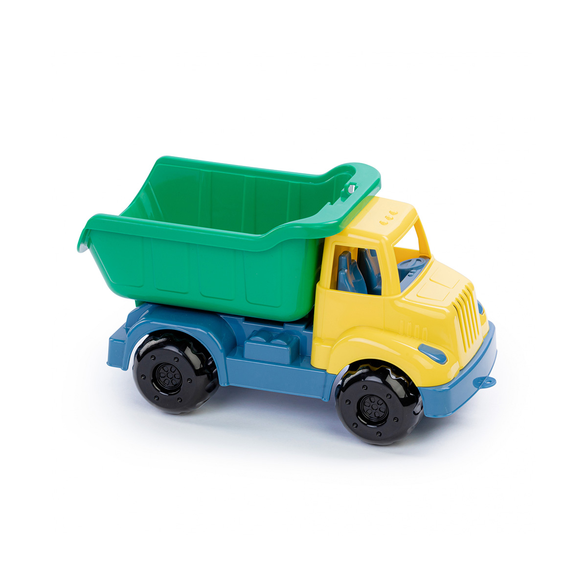 Машинка детская "самосвал" мини (желтая) (1/6) "альтернатива" м6700