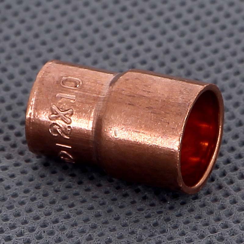 Муфта переходная двухраструбная 12 х 10 мм VIEGA пайка медная