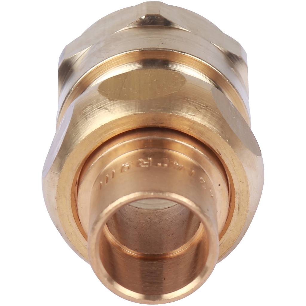 Американка (сгон) 15x3/4" ВР самоуплотняющаяся под пайку SANHA бронзовый 143401534