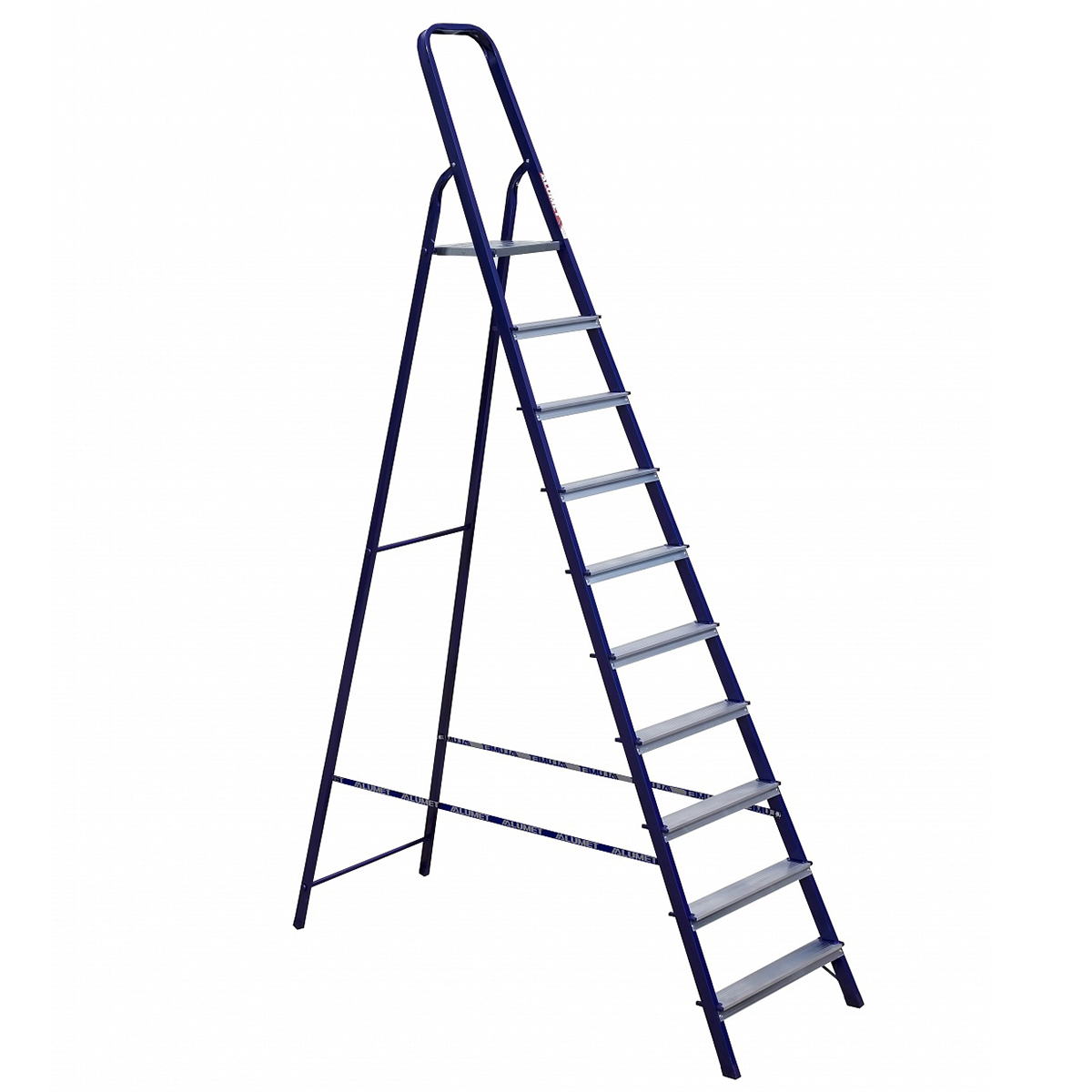 Стремянка стальная 10 ступеней (1) "алюмет"