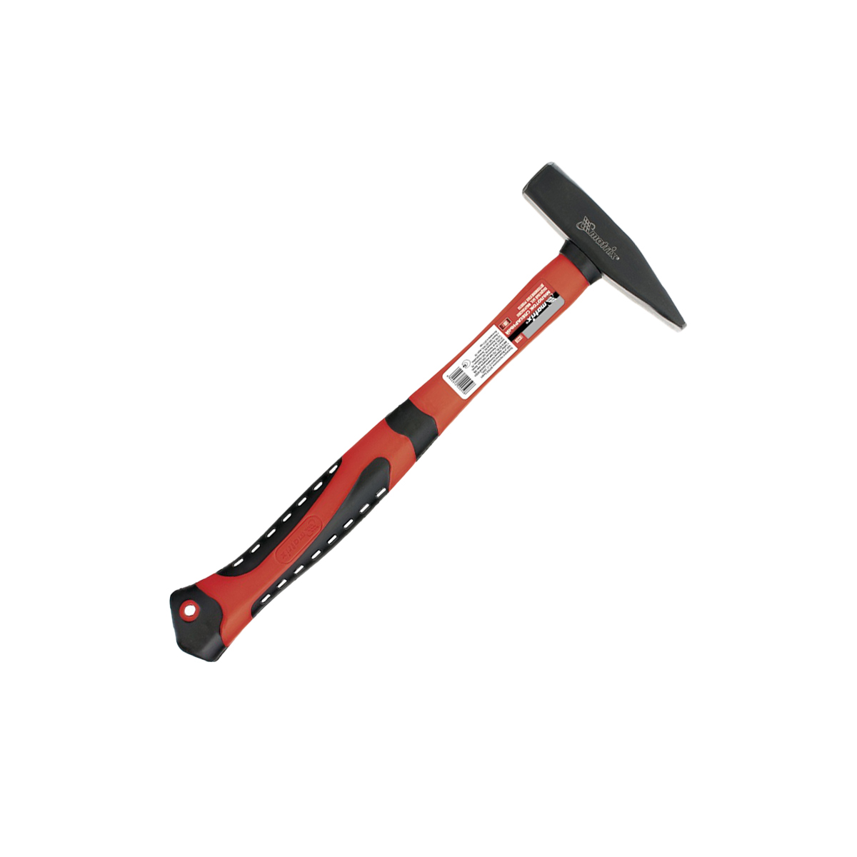 Молоток 400 г фиберглас. обрезин. рукоятка (1/36) "matrix"