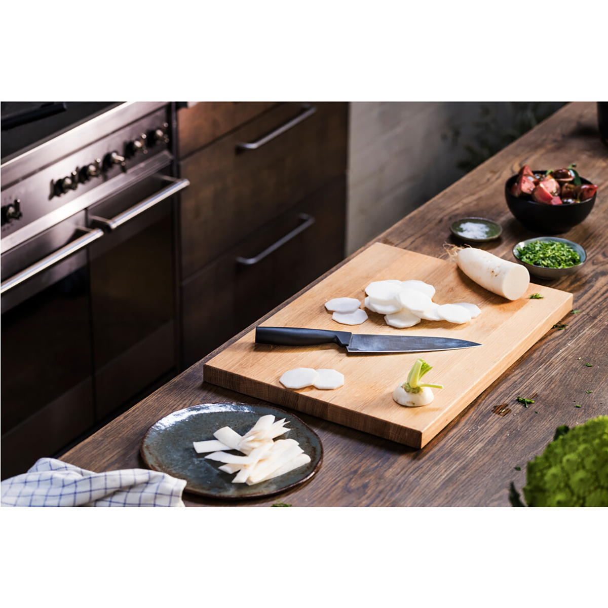 Нож поварской "hard edge" 20 см (1/5) "fiskars" 1051747