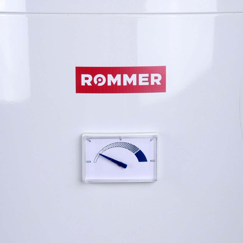 Бойлер ROMMER напольный 150 литров косвенный нагрев комбинированный ТЭН 3 кВт