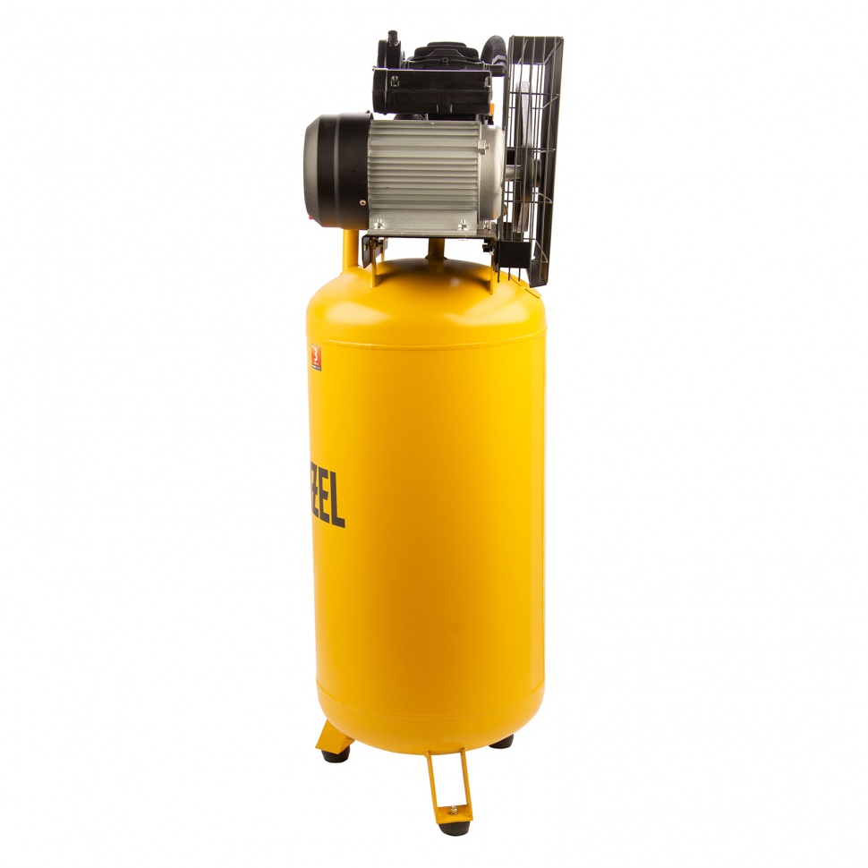 Компрессор воздушный BCV2200/100V, ременный привод , 2.3 кВт, 100 литров, 440 л/мин Denzel (58112)