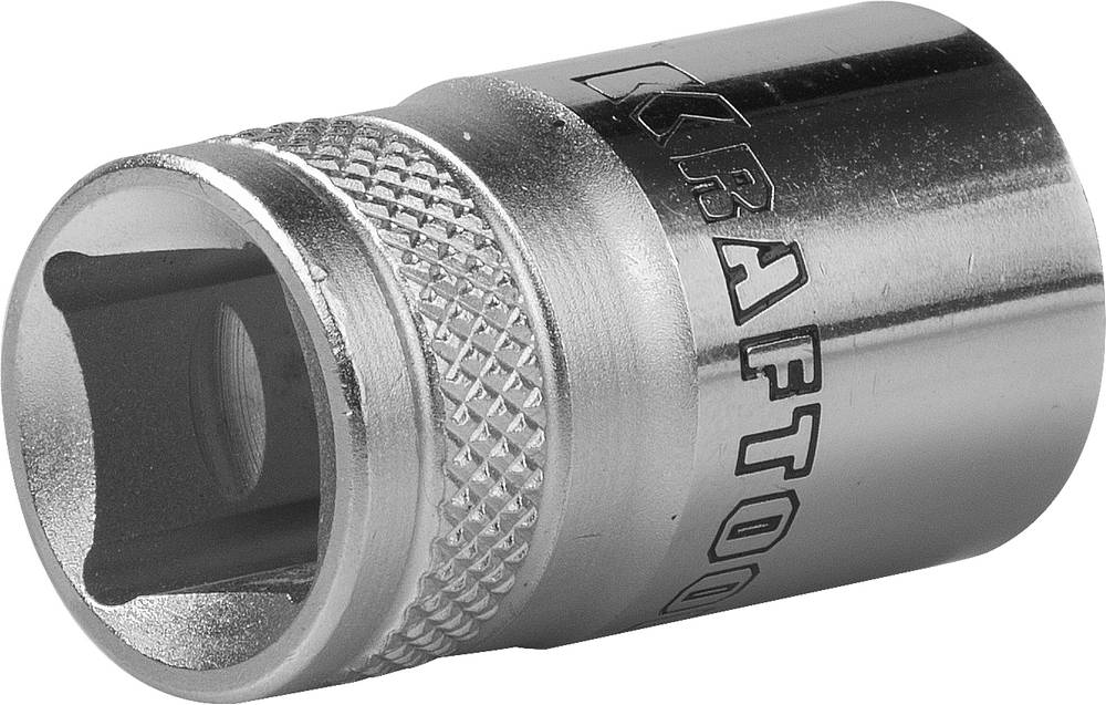 Торцовая головка KRAFTOOL ″INDUSTRIE QUALITAT″, Cr-V, SUPER-LOCK, хромосатинированная, 1/2″, 15 мм