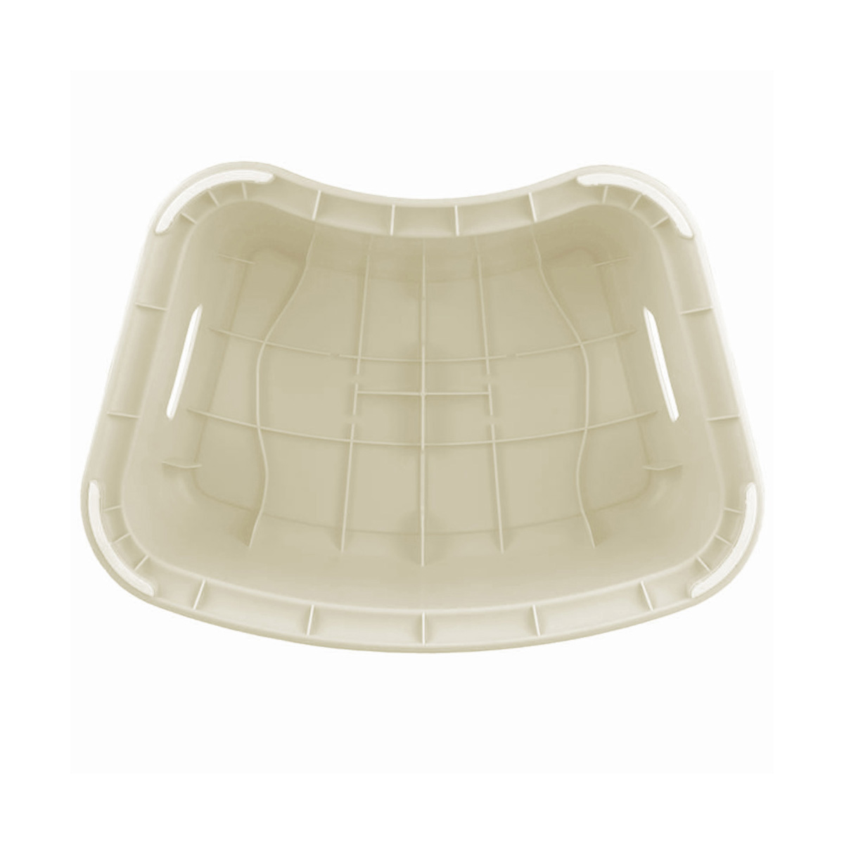 Подставка детская с декором (бежевый) (1/12) "бытпласт"