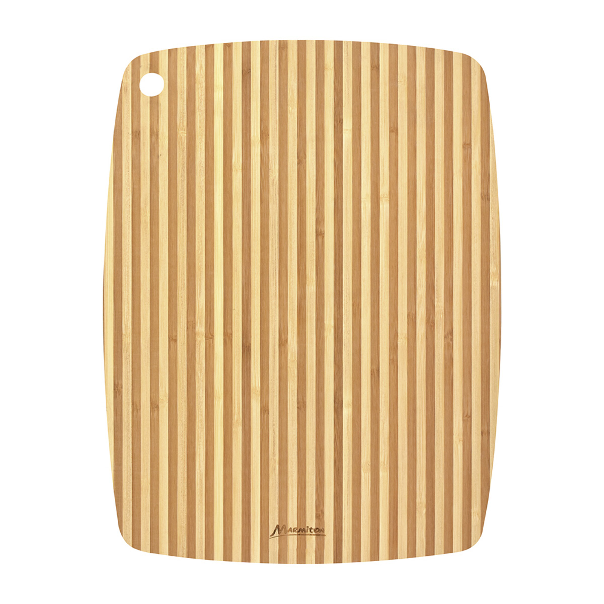 Доска разделочная бамбук 37,5*28,5 см (1/24) "marmiton" 17707