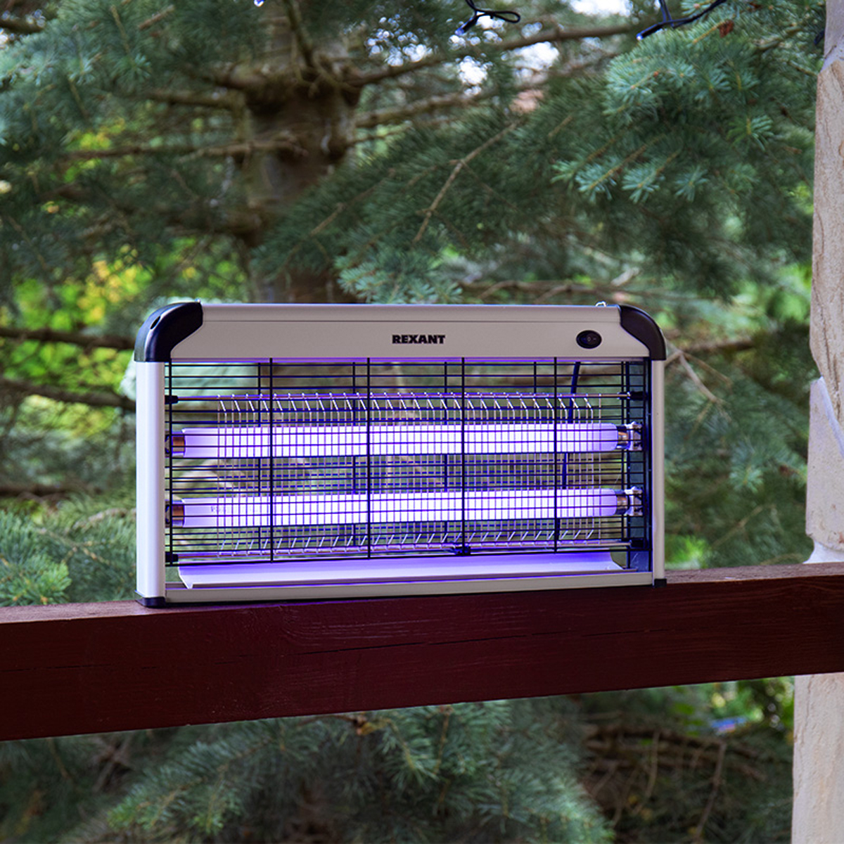 Лампа антимоскитная r100  2х15вт 220в (1/8) "rexant" 71-0056