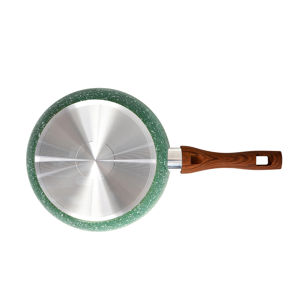 Сотейник антипригарн. "green tree" 24 см стекл. крышка (1/4) "scovo"