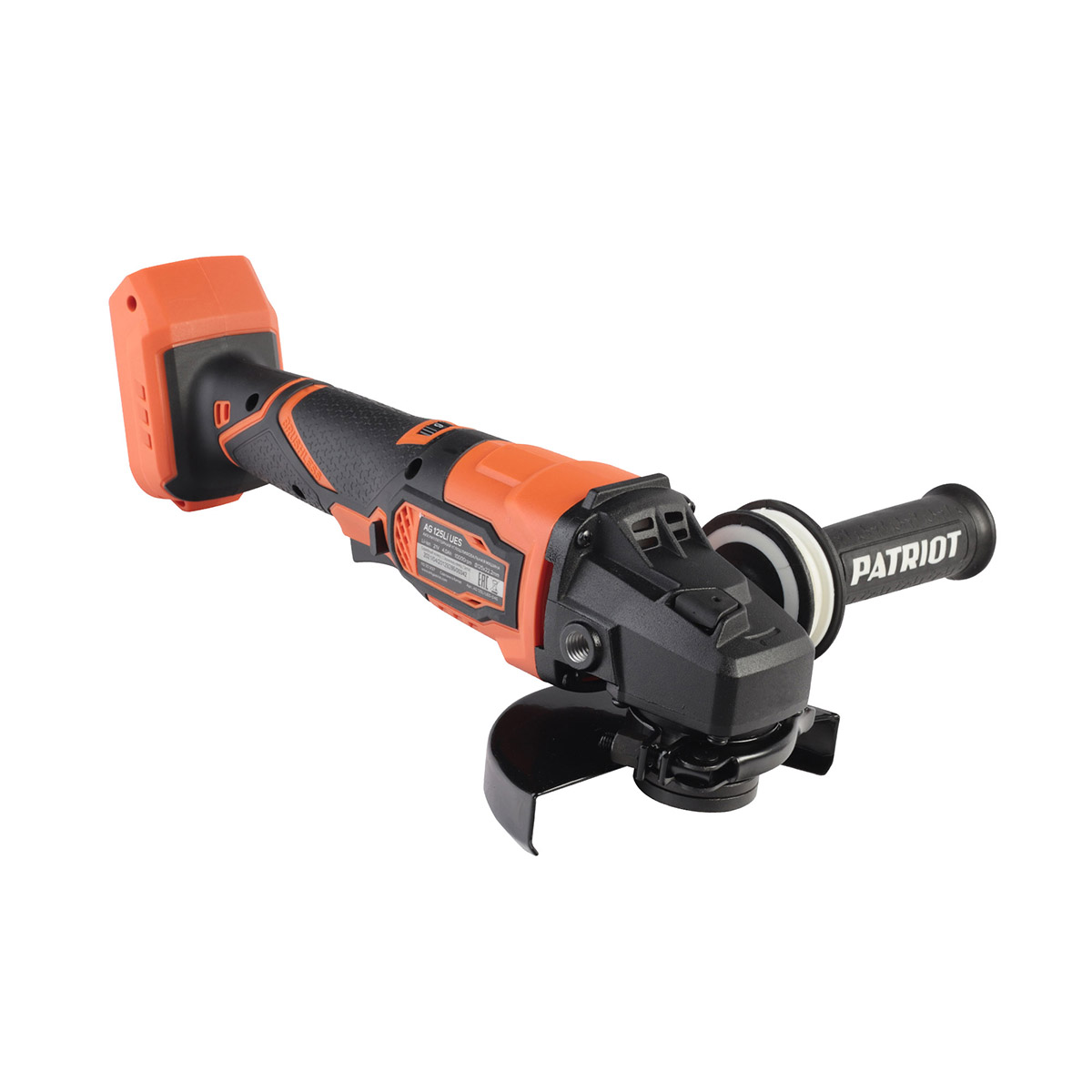 Угловая шлифмашина ag 125li ues, диск 125 мм (1/4) "patriot" 110303127