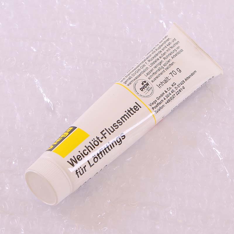 Флюс для мягкого припоя F-SW21 в тюбике 100 г VIEGA