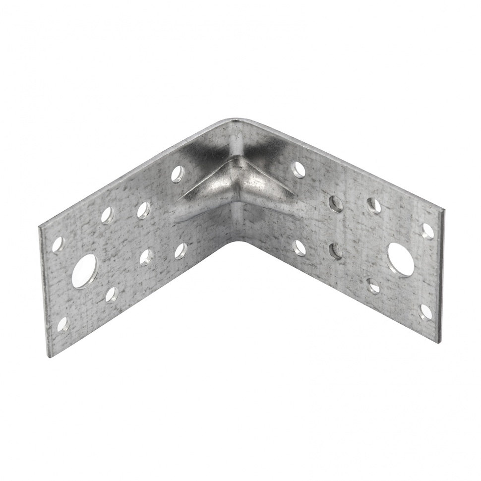 Крепежный уголок усиленный 2 мм, KUU 70 x 70 x 40 мм Сибртех (46409)