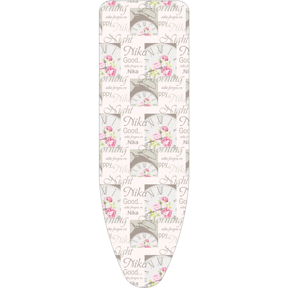 Чехол для гладильной доски с поролоном (129 х 51 см) (1/20) чп2  "ника"