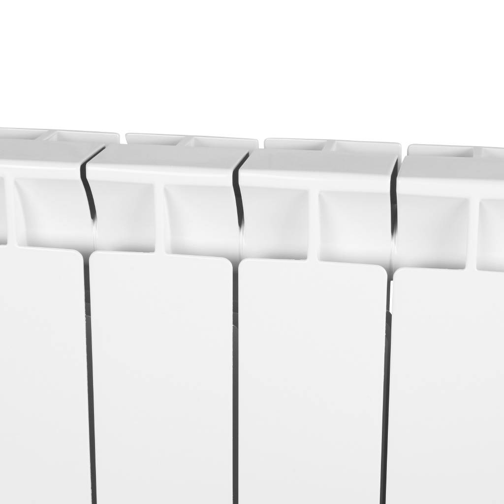 Радиатор STOUT STYLE 350 мм 12 секций, биметал. (боковое подключение) на 14,5 кв.м.