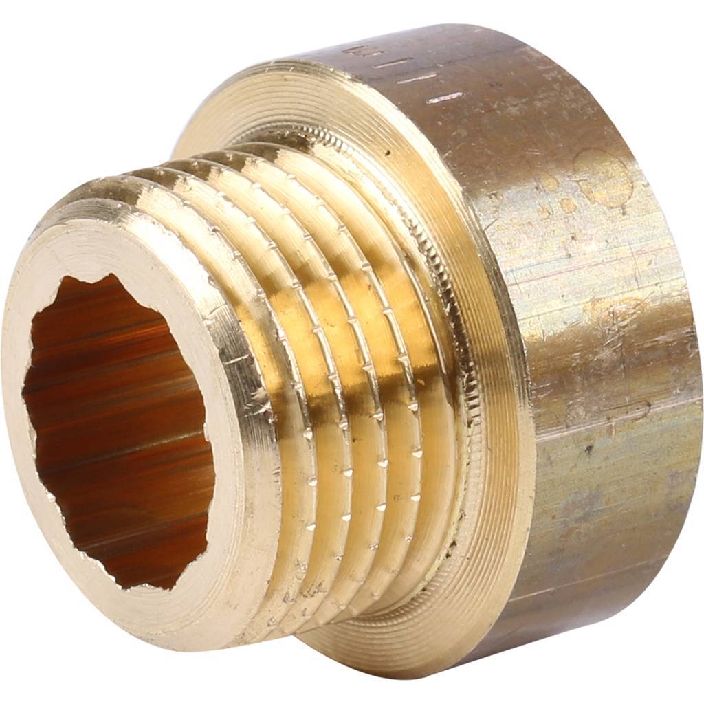 Удлинитель резьбовой 1/2" x 17,5 мм ВН бронза VIEGA (354961)