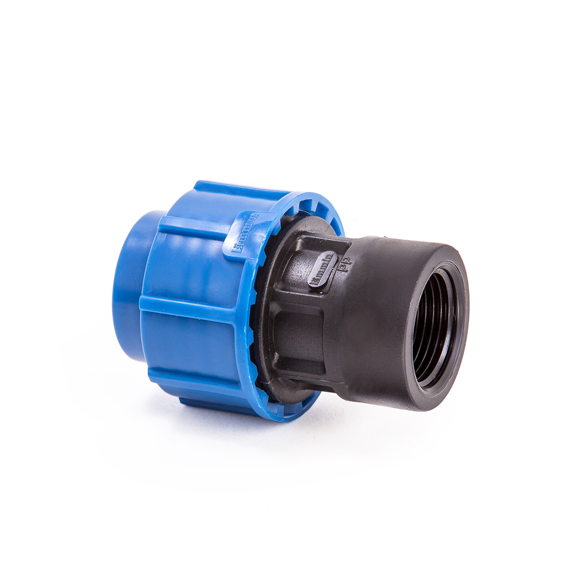 Муфта компрессионная для пнд труб внутр. резьба 25 x 1/2" (50/350) "lammin"