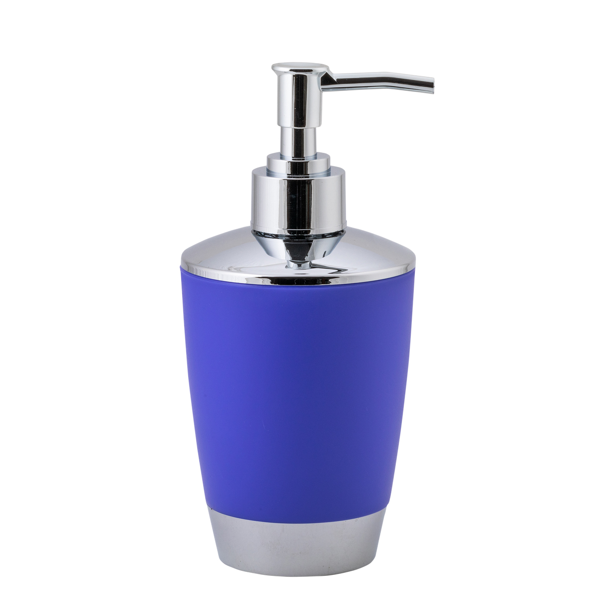 Дозатор для жидкого мыла "альма" пласт. (синий) (1/12) "swensa" swp-2100bl-01