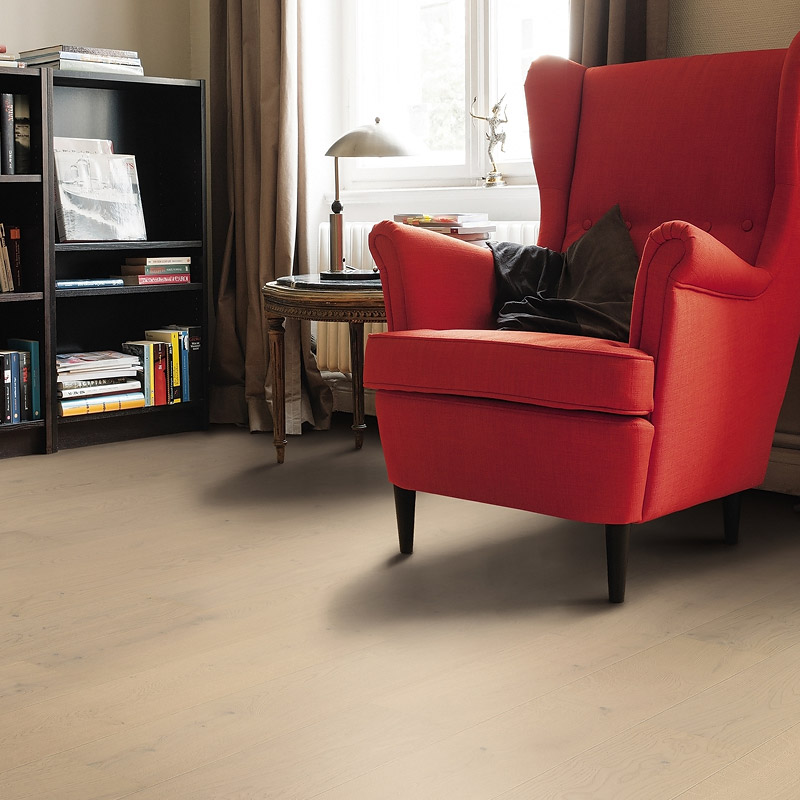 Паркетная доска Haro Series 4000 (5G) 538942 Дуб Песочно-Серый Маркант брашированный однополосный 2V2200 x 180 x 13.5мм