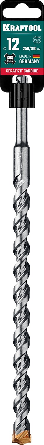 KRAFTOOL Cerazit Carbide, 12 х 310 мм, SDS-plus бур (29320-310-12)