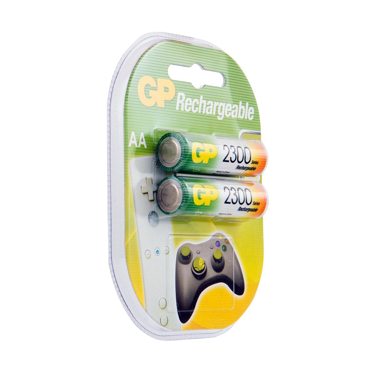 Аккумулятор gp rechargeable 230aahc-2decrc2  тип аа, 2300 мач (2 шт. в блистере) (1/10/100)
