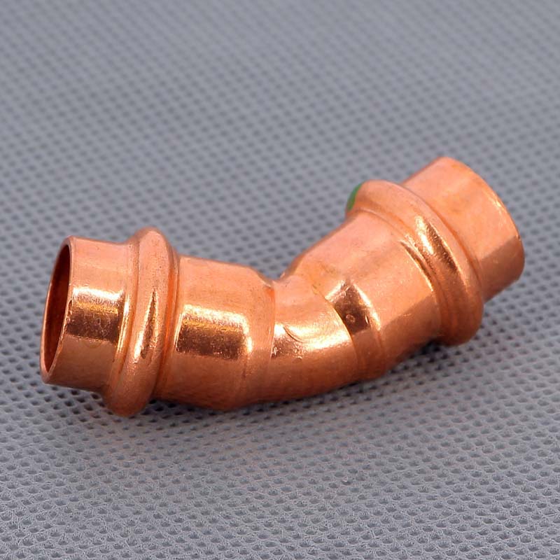 Угол 45° пресс медный Profipress VIEGA 15