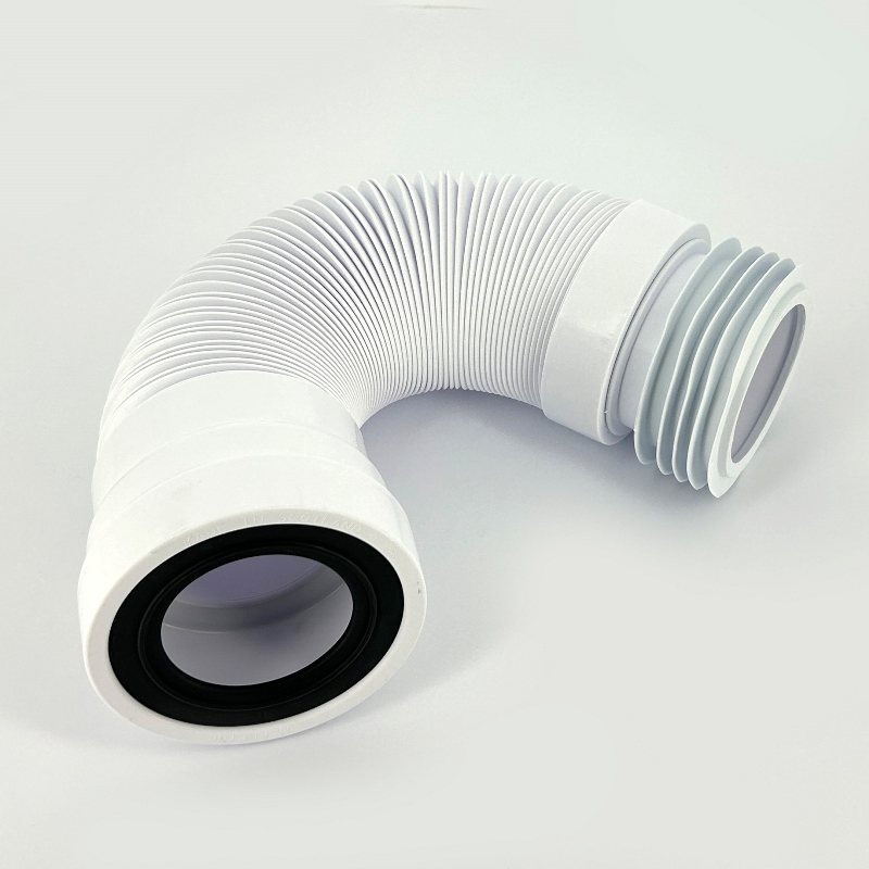 Труба McALPINE гофрированная L=330-850 мм, вход 97-107 мм, выход внутрь 110 мм трубы