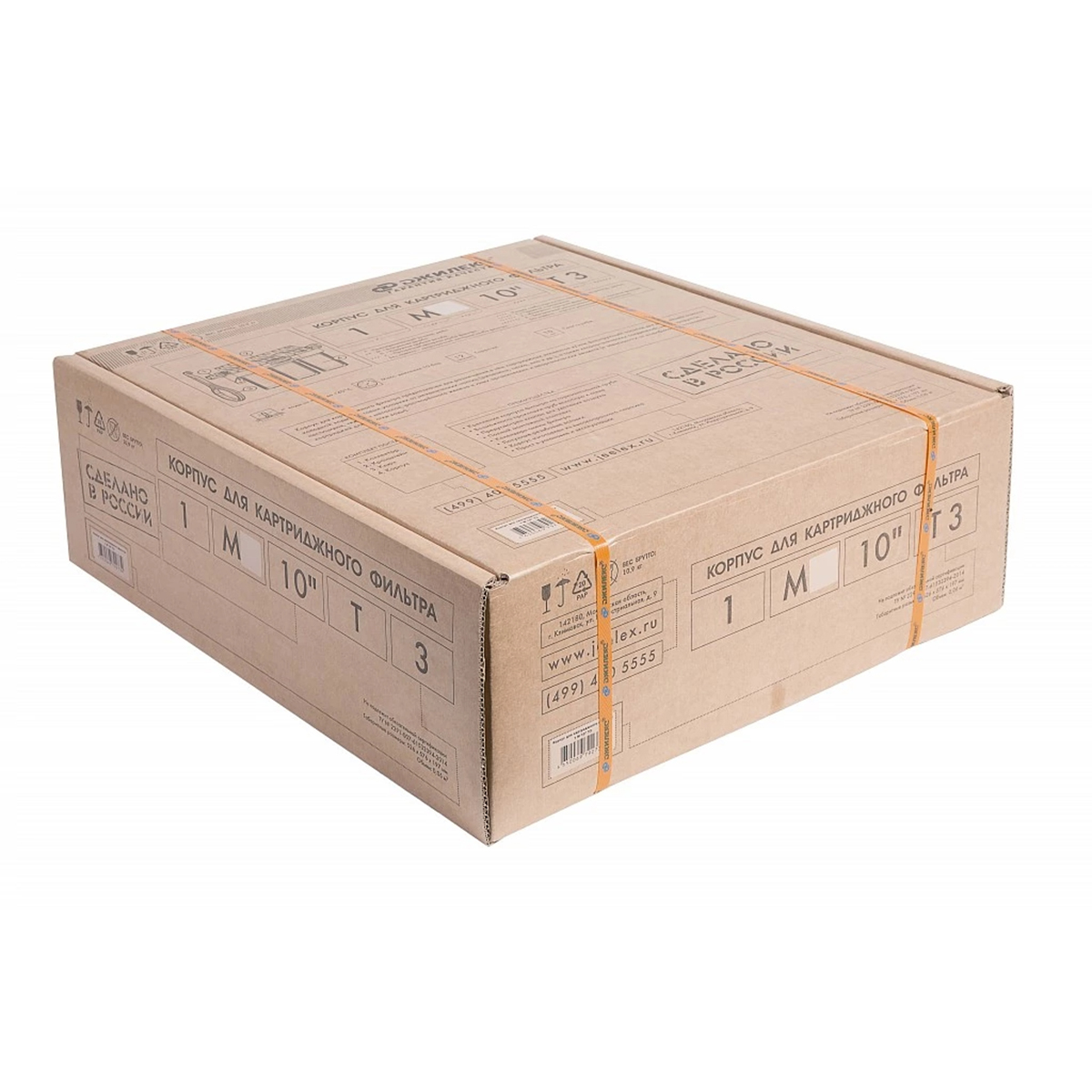 Корпус картриджного фильтра для воды 1 м 10" т3 40 л/мин (1) "джилекс"