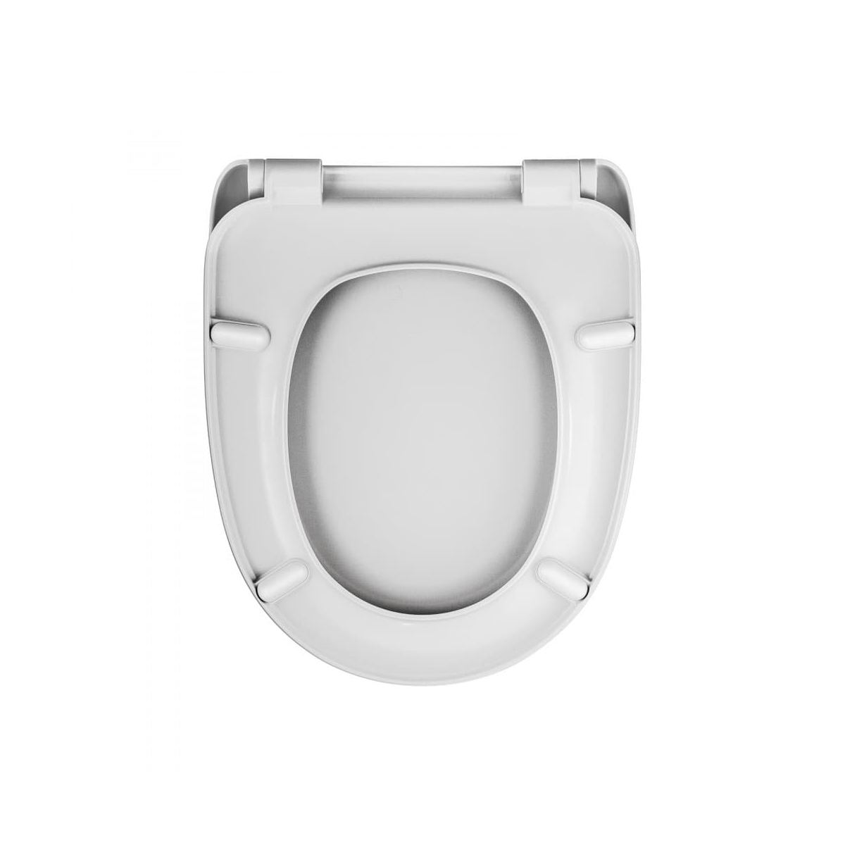 Сиденье для унитаза "uno а" белое, крепление металл. (1/5) "berges"