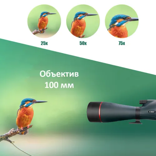 Зрительная труба SVBONY SV406 25–75x100 WP