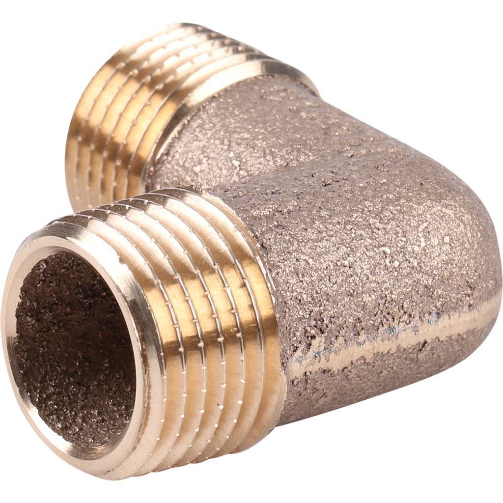 Угол резьбовой 90° (НР) 1/2" бронза VIEGA (317973)