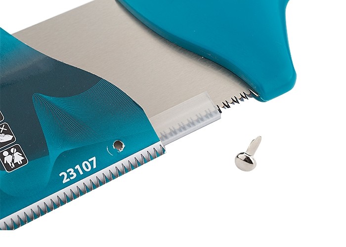 Ножовка по дереву Piranha, многофункциональная, предельная гибкость полотна, 300 мм, 14-15 TPI, каленый зуб 3D Gross (23107)