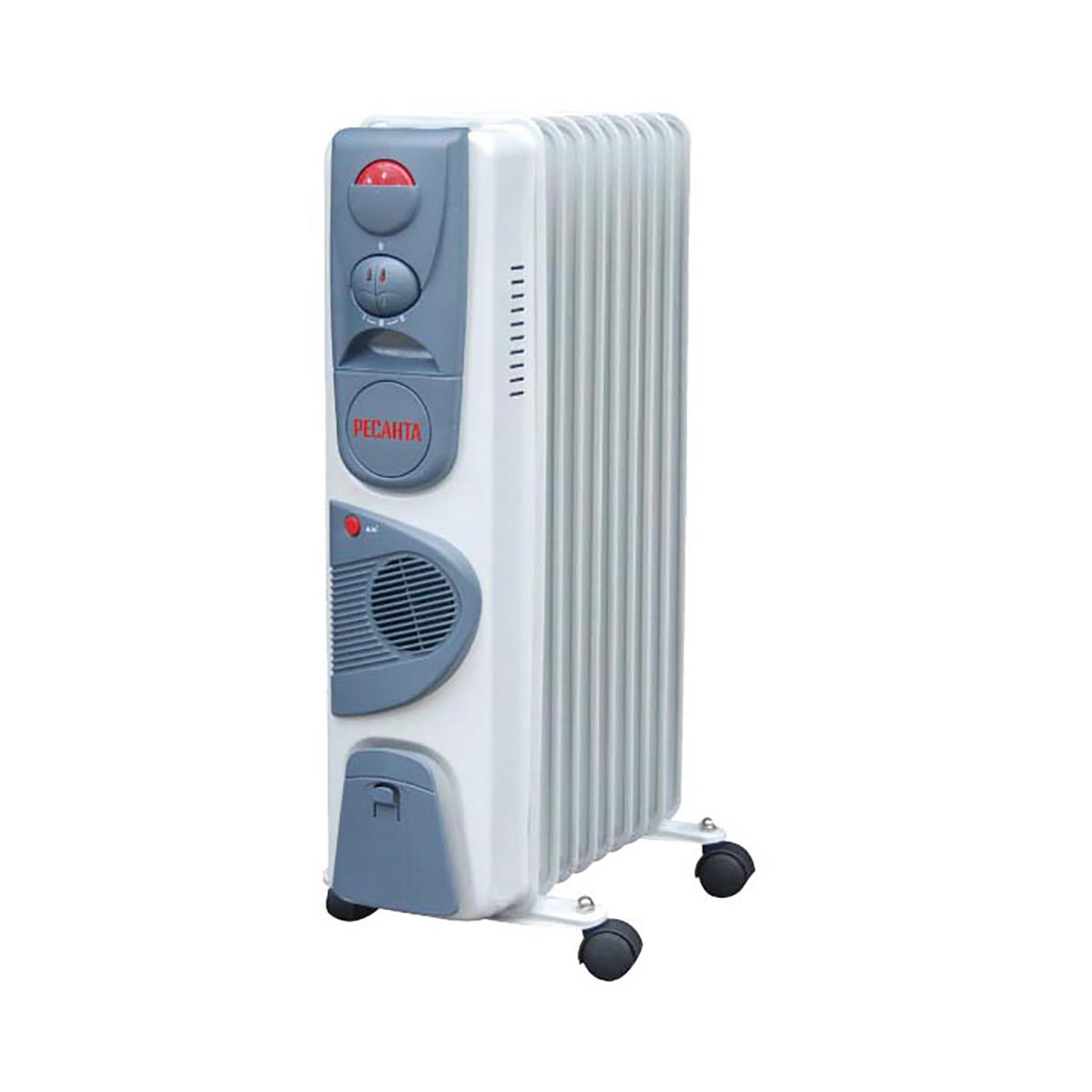 Радиатор масл. ом-9нв 9 секций 2,4 квт "ресанта"