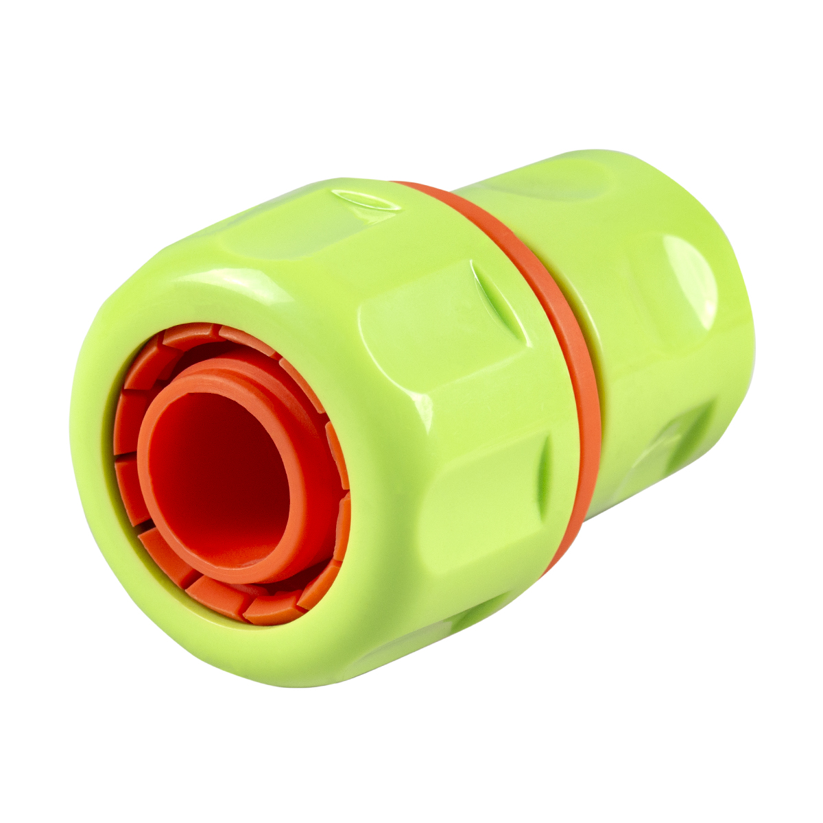 Соединитель для шлангов 1" пласт. (20/200) "feona" 003-2005