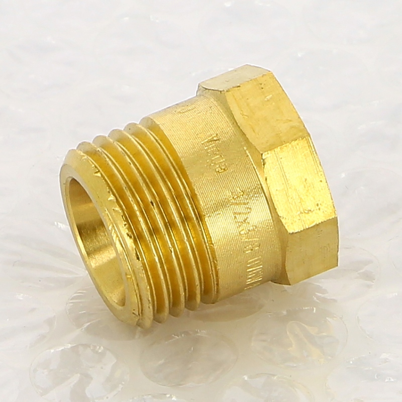 Футорка резьбовая удлиненная НВ 1/2" x 3/8" бронза VIEGA (446666)