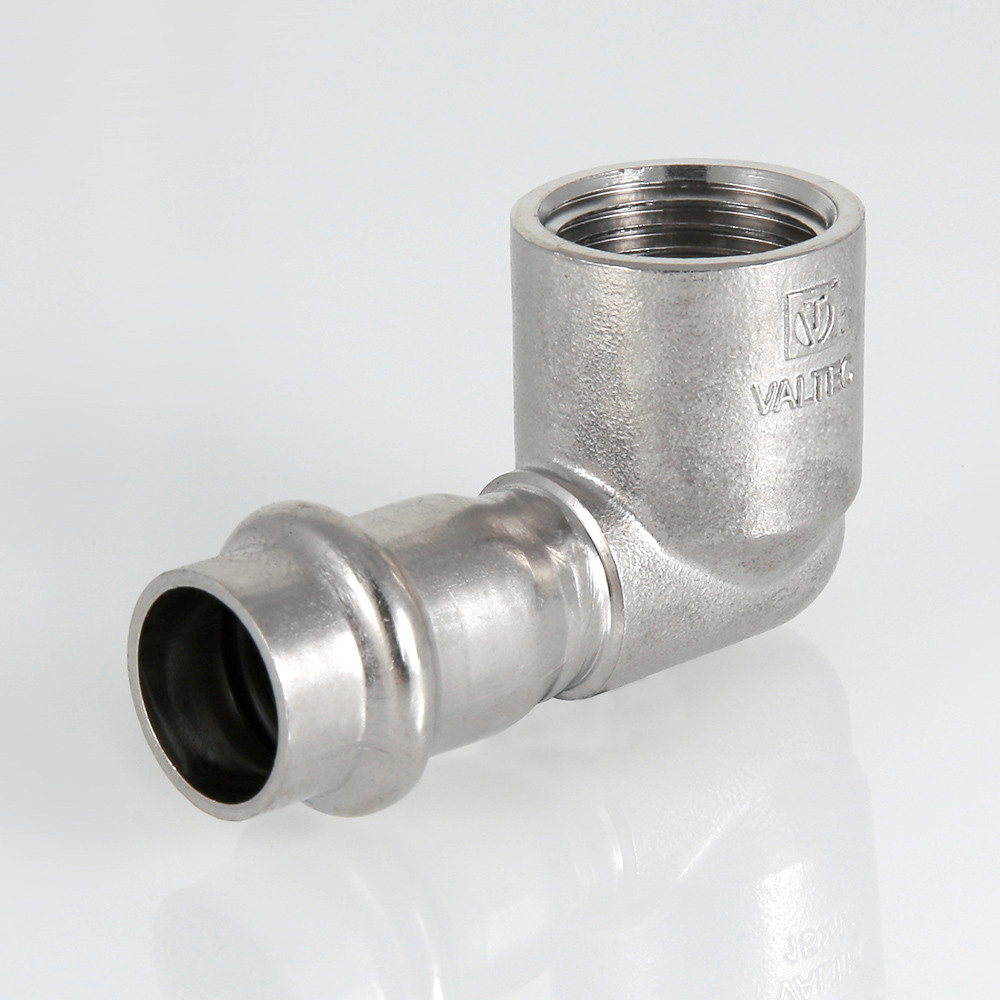 Угол В-пресс 18 х 3/4" нержавеющая сталь VALTEC