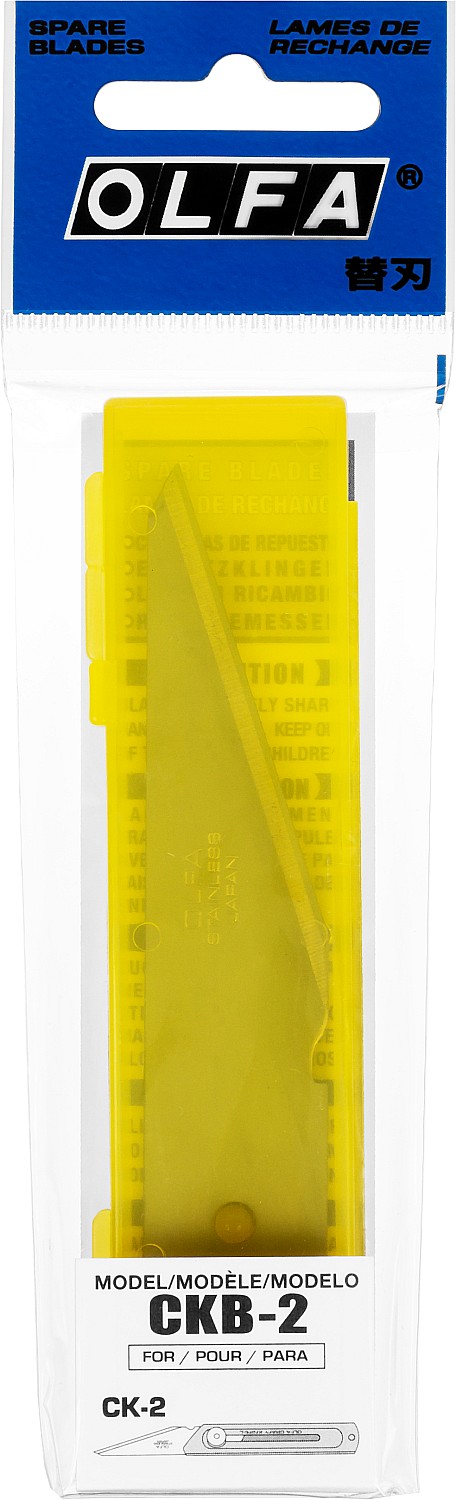 OLFA 20 мм, 2 шт, лезвия для ножа OL-CK-2 (OL-CKB-2)