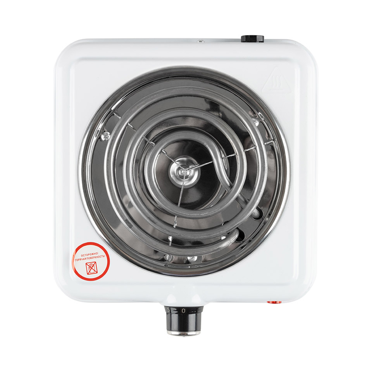 Плита электр. 1-конфор. (тэн) "homestar" hs-1107 (белый) (1/12)